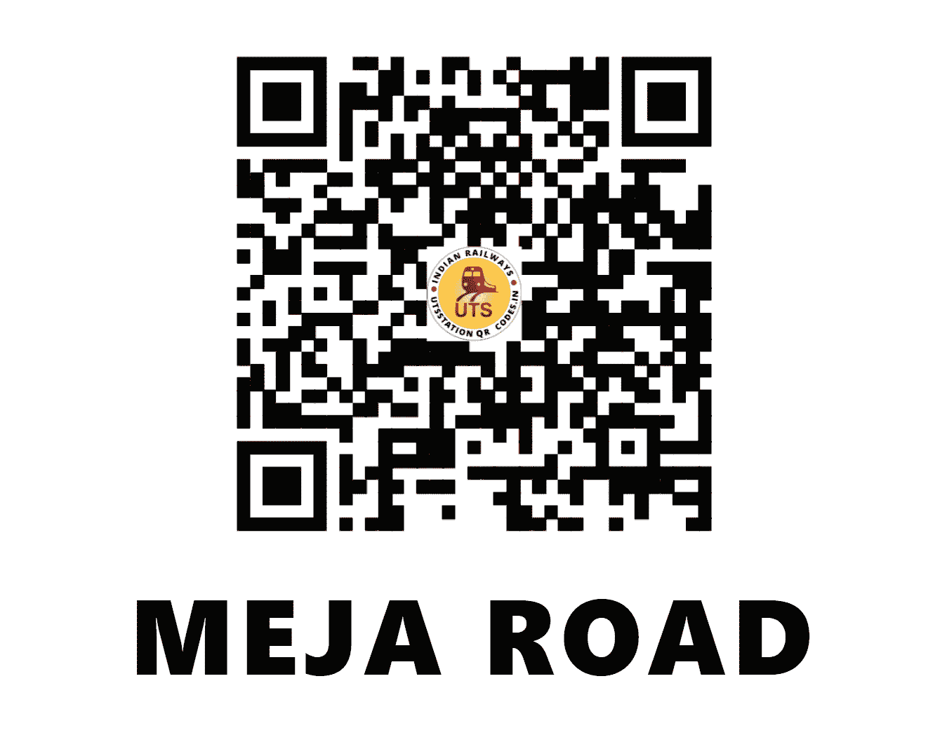 UTS QR Code for MEJA ROAD - MJA (NC - UTTAR PRADESH)